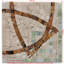 6.3 in. x 6.3 in. Marble Tile