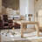 84" 100% Solid Wood Desk