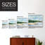 Tropical Shore II - Reproduction encadrée - Restickable-192675005-192675006