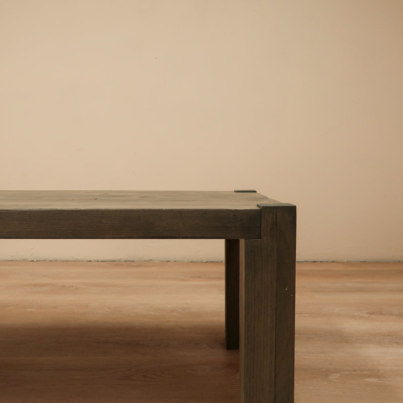 Table basse Ahlayla, H 15 po x L 36 po x l 18 po, Tonneau vieilli