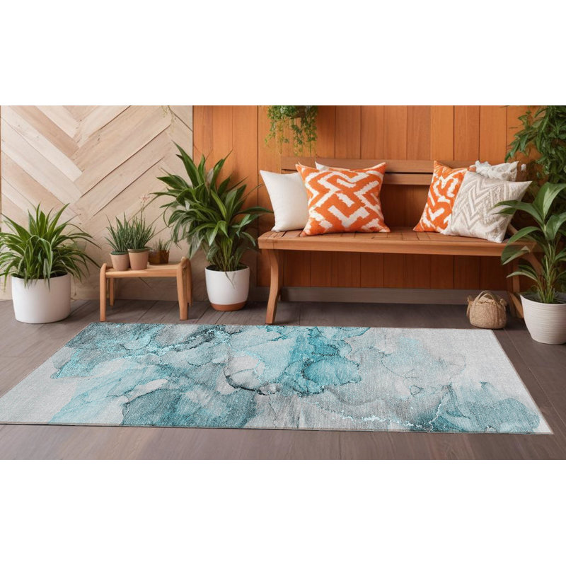 Tapis de couloir d'extérieur 8 pi