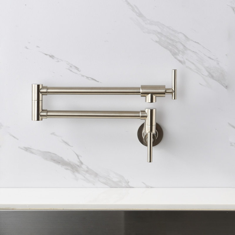 VanityIn Kitchen Faucet, Brushed Nickel