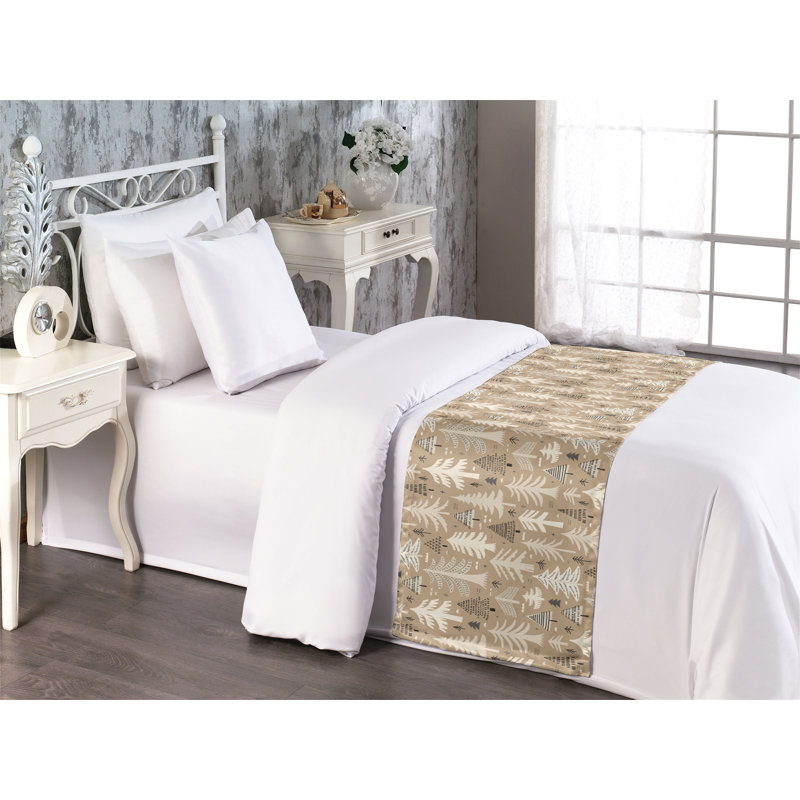 Chemin de lit Ambesonne Woodland, Lit simple
