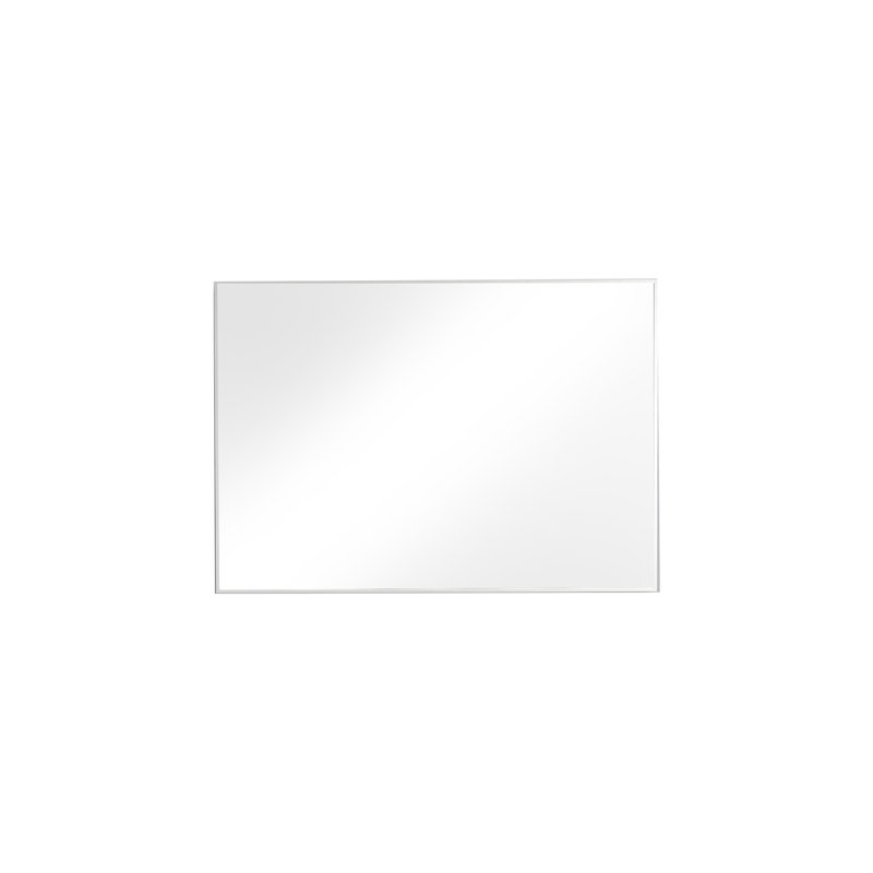 Schweitzer Aluminium Flat Mirror, 42" H x 30" W