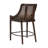 Paxon 26.25'' Seat Height Modern Solid Rubberwood Counter Stool With Cane Back And Upholstered Seat for Kitchen Islands-134972646-134972647