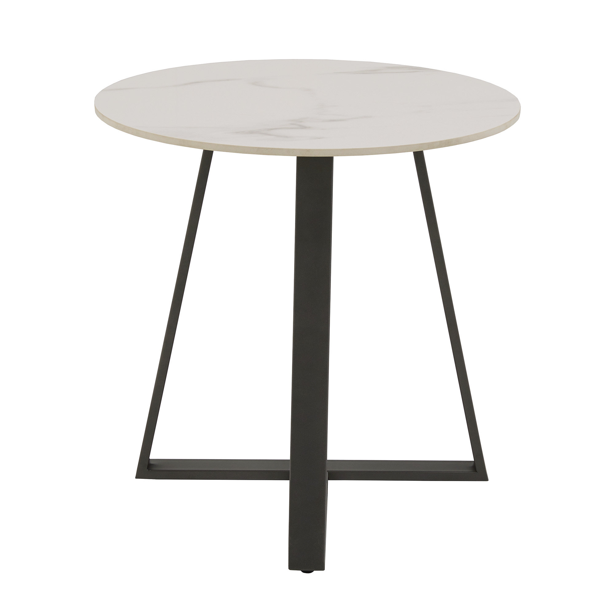 Latitude Run® Kashlee Glossy Sintered Stone End Table - Wayfair Canada