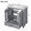 Meuble-lavabo de 30 pouces avec lavabo simple-1958212039