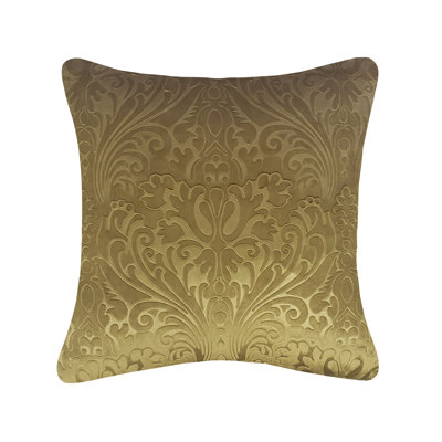 Coussin décoratif en velours Edie @ Home