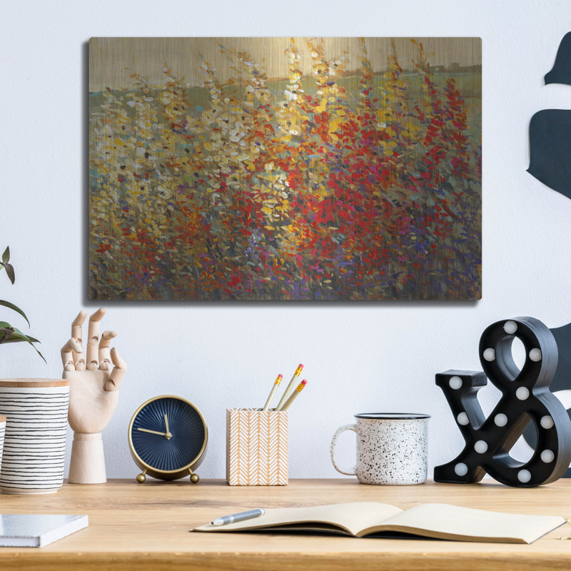 Luxe métal Art «Field Of Spring Flowers I» par Tim «Luxe métal Art» Field Of Spring Flowers I »par Tim O'Toole