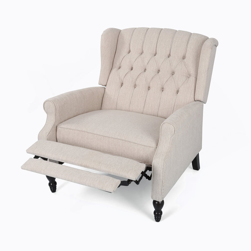 Fauteuil inclinable à un et demi siège, Beige