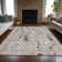 Machine Washable Indoor/Outdoor Xhevrie Linen Rug