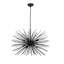 Lustre spoutnik 8 lumières noir 
