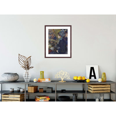 At the Theatre (La Premiere Sortie) by Pierre-Auguste Renoir -Framed Giclee Print
