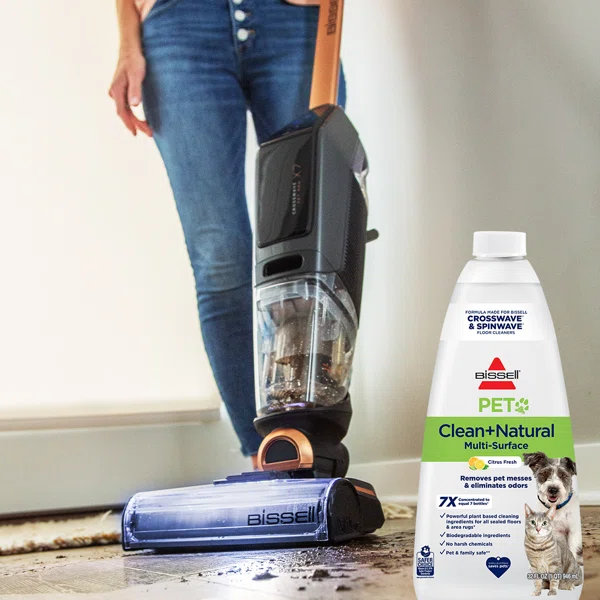 Bissell CrossWave X7 Cordless Pet Pro makes cleaning up messes kinda fun