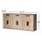 Alex 81.5'' Solid Wood Sideboard
