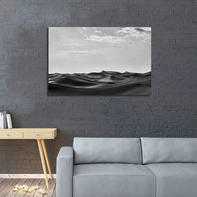 Desert Landscape Morning - Photographie sur toile tendue