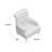 33.5" Wide Tufted Armchair-51887530