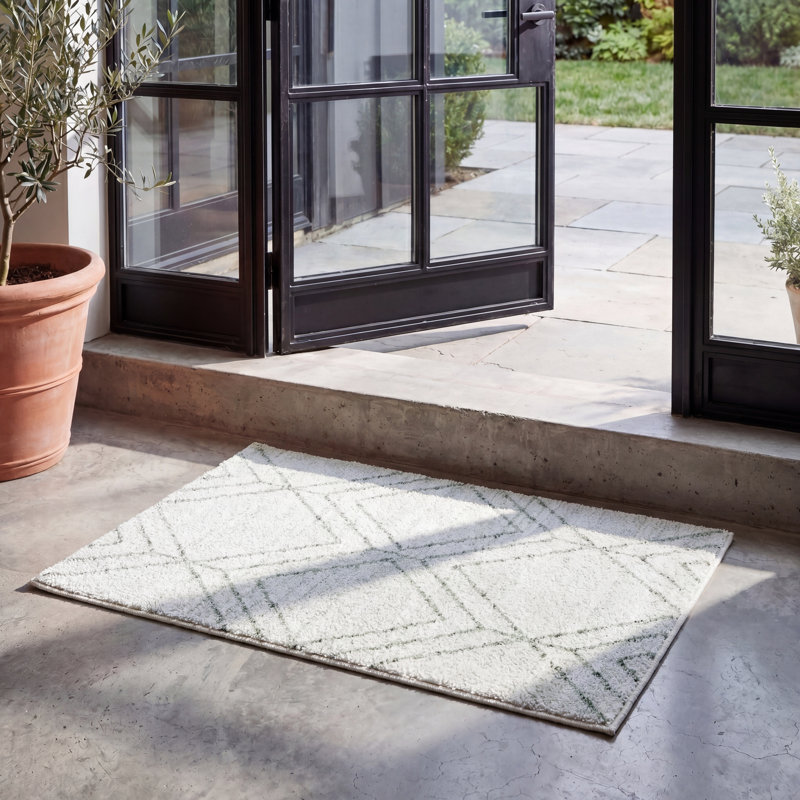 Tapis à motif géométrique Jakes Performance, Rectangle de 11 pi x 15 pi