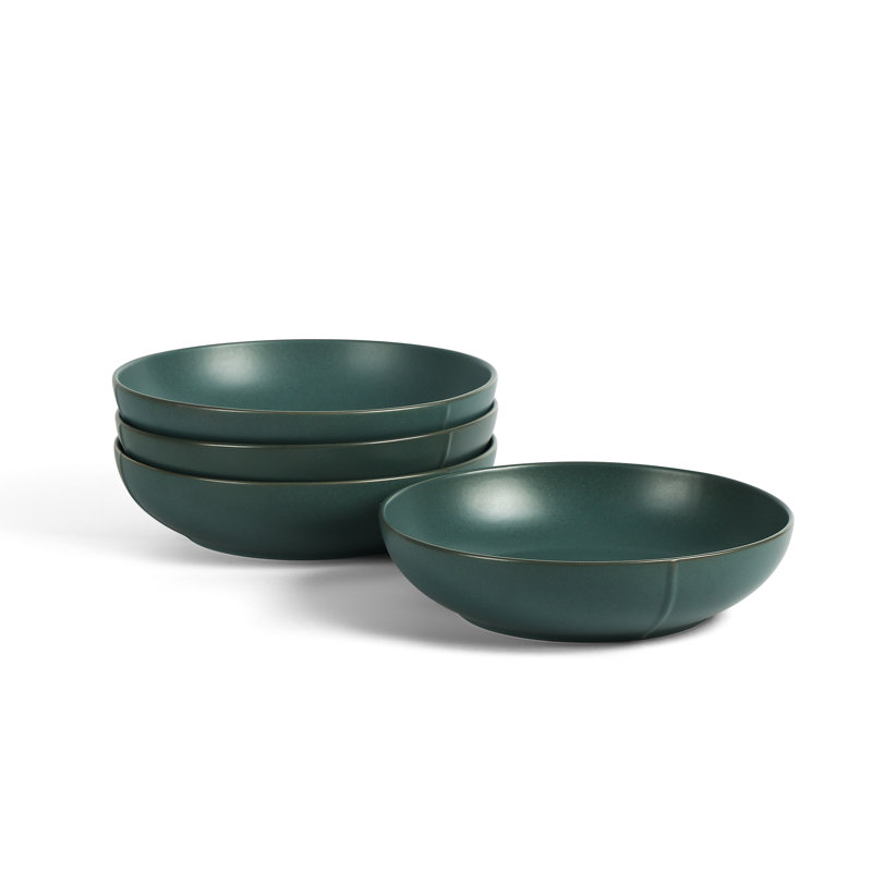 Ensemble de bols à pâtes 4 pièces Stone Lain Infinity, Vert