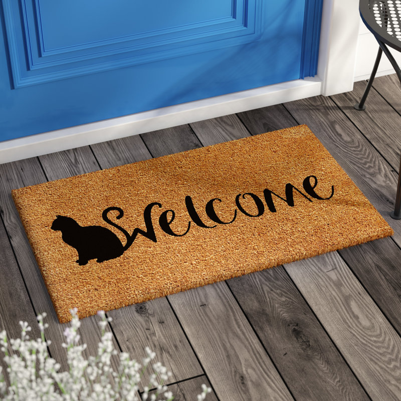 Hoyne Non-Slip Halloween Outdoor Doormat