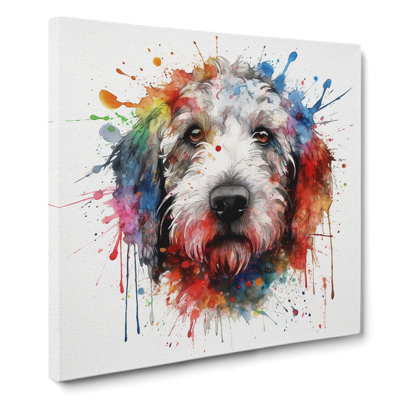 Modern Wall Art - Wrapped Canvas, 35cm H x 35cm W x 3cm D