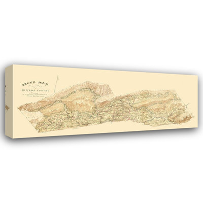 ArtDirect Matthews Gallery Wrapped Canvas Art Titled: Wythe County North Virginia - Matthews 1860