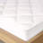 300 Thread Count Cotton Sateen Waterproof Mattress Pad-1884022591-1884022587
