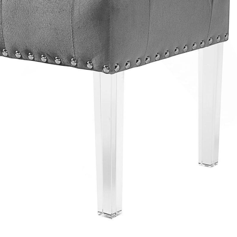 Modern Button Tufted Upholstered Bench