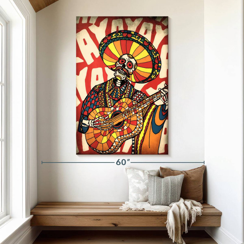 Kelan Mariachi, 51" H x 34" W