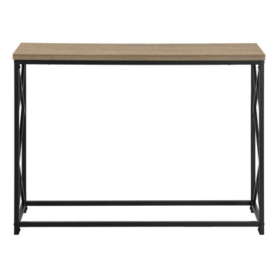 Accent Table, Console, Entryway, Narrow, Sofa, Living Room, Bedroom, Laminate, Metal, Contemporary, Modern