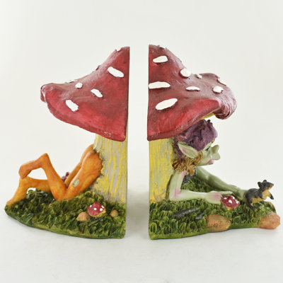 Garden Resin Non-Skid Bookends