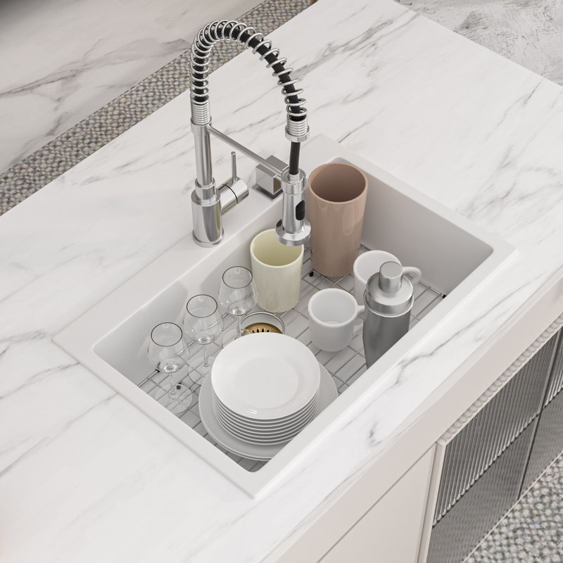 33'' L Single Bowl Quartz Kitchen Sink