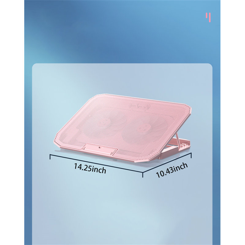 Notebook Heat Sink Bracket, Pink