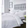 Satin Stripe 300 Thread Count Fitted Sheet