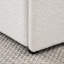 Grand lit plateforme tapissier Boucle avec rangement breveté à 4 tiroirs, tête de lit capitonnée à coutures courbées, support de matelas à lattes en bois, aucun sommier requis