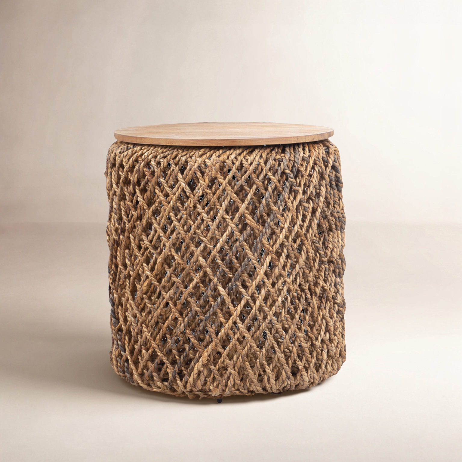 Lycus End Table, 16.5" H x 17.68" W x 17.68" D