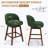 Detweiler Modern Upholstery Swivel Counter Stool-131231873-132913463