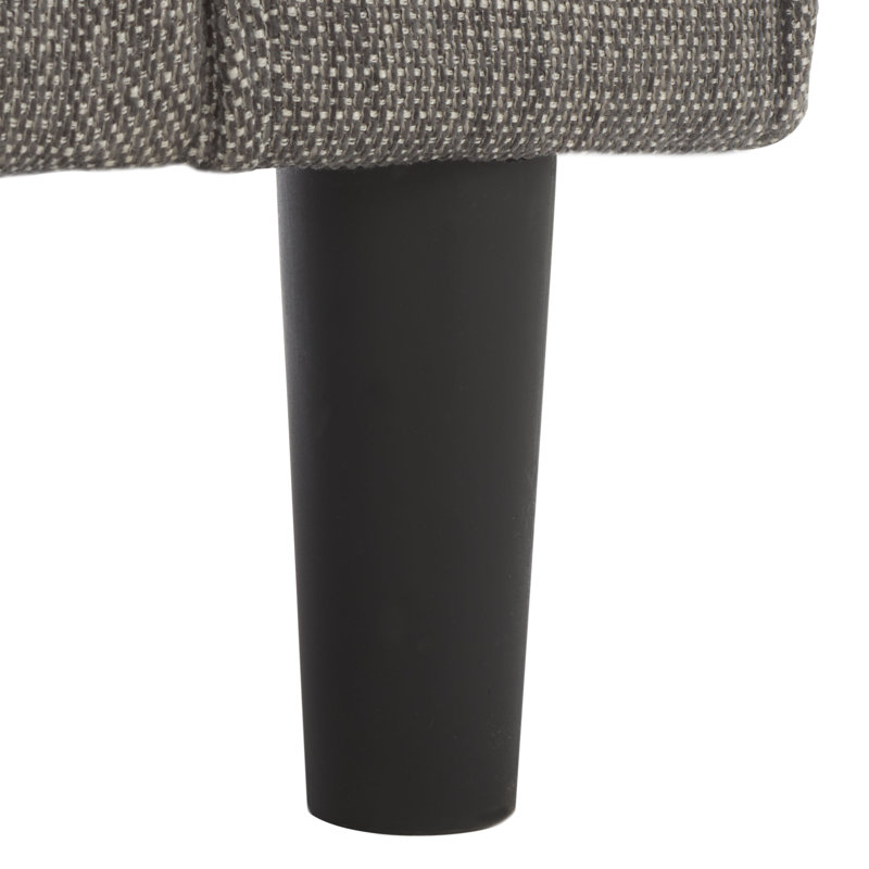 Bugarin 45'' Wide Armchair, Gray Polyester