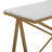 47.38'' Marble Top Console Table