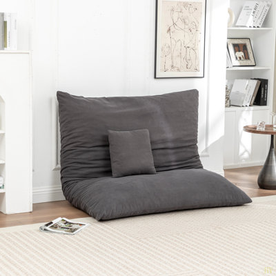 Floor Bean Bag Chair, A Lazy Lounger Suitable For Both Adults And Children, Ideal For Living Rooms, Balconies, Or Leisure And Entertainment Venues.