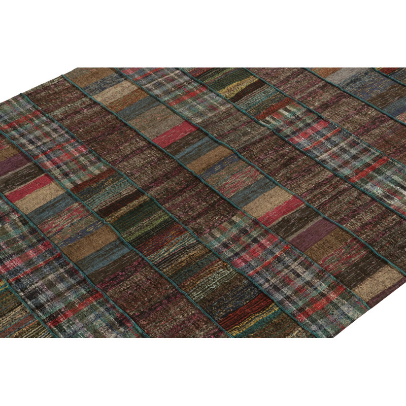 One-of-a-Kind 7'1" X 10'1" Flatweave Area Rug