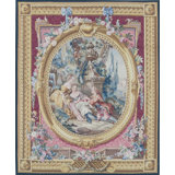Hand-Knotted High-Quality Beige and Gold Area Rug