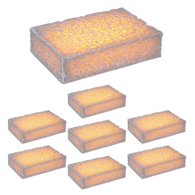6 X 9 Inch 3w Stone Paver Light, 5cct 12-24v Ac/dc Low Voltage Brick Lighting
