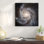 « big, magnifique spirale, messier 101 (hélice galaxy) », impression sur toile tendue