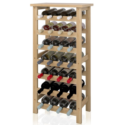 Coltan 28 - Bottle Solid Wood Wine Bottle Rack