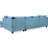 Sectional With Removable Backs And Foam Padding For Versatility Couch Pocketed Coil Comfortable Setup