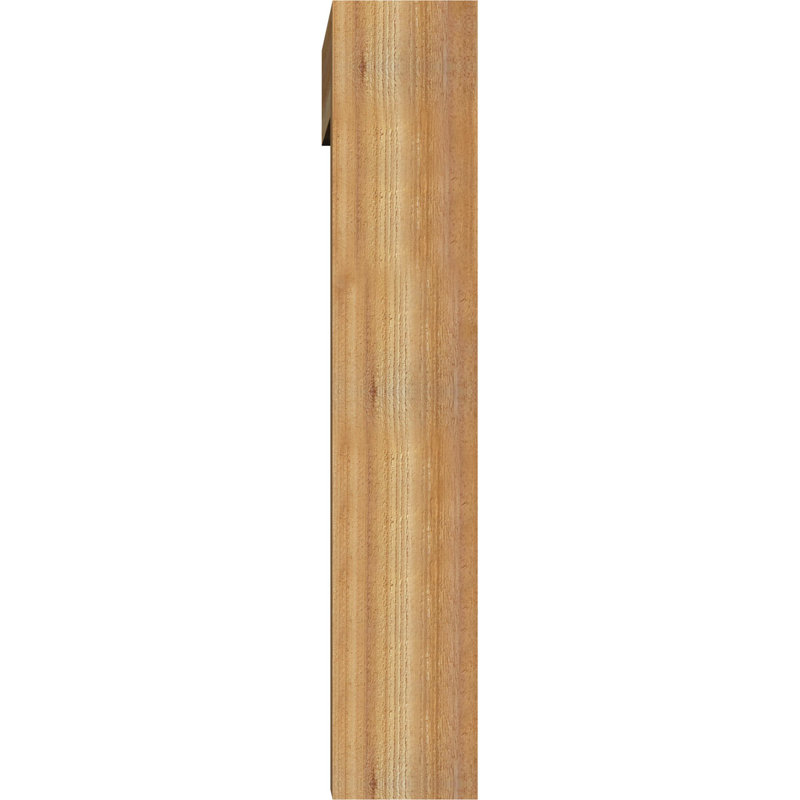 Support pour scie rugueuse avec support décalé, l 8 po x P 32 po x H 44 po, cèdre rouge de l'Ouest, 44 x 32