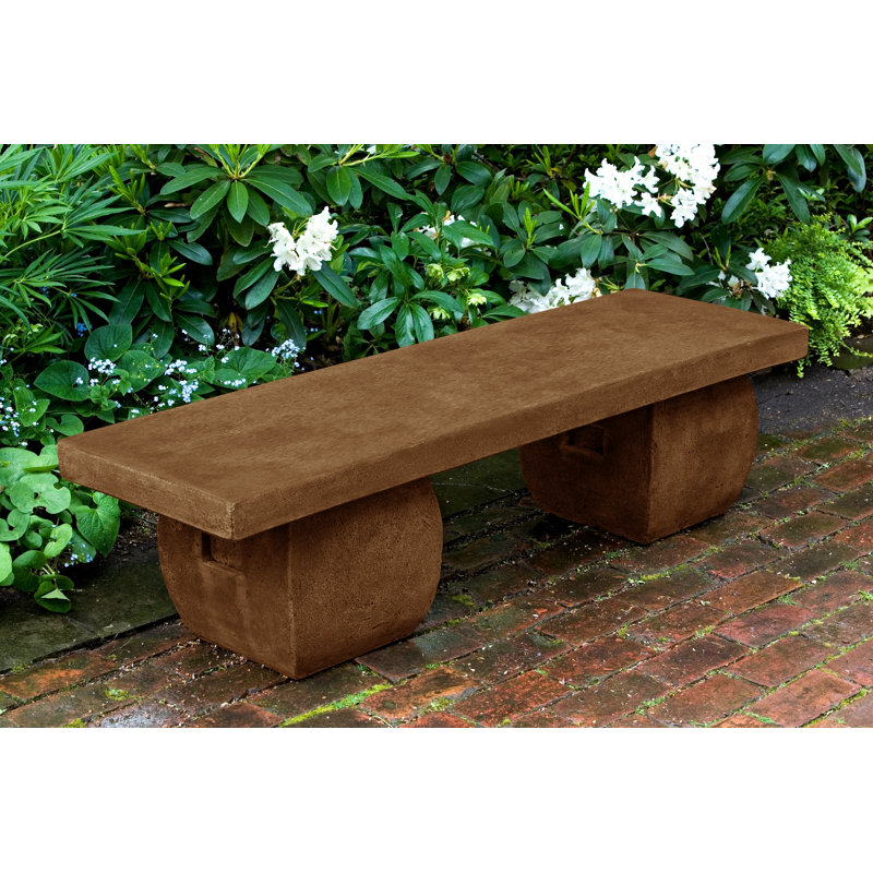 Banc De Jardin En Pierre Fonte Ryokan, Pietra Nuova