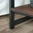 Side Table/Night Stand, Brown Finish