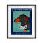 Bad Dog Dachshund, reproduction encadrée sous verre, conception par Stephen Huneck-1980714469-1980714471